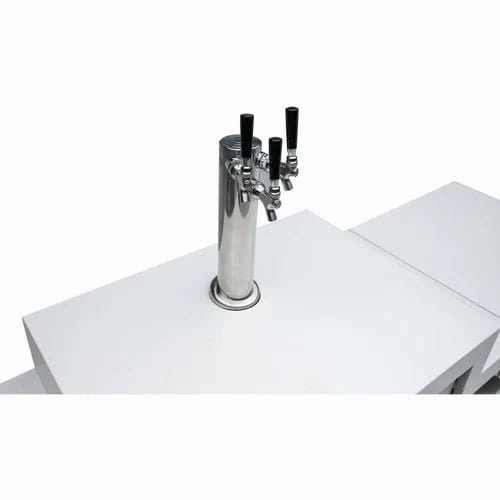Mont Alpi Stainless Steel Beverage Center and Kegerator MA-BEVKEG