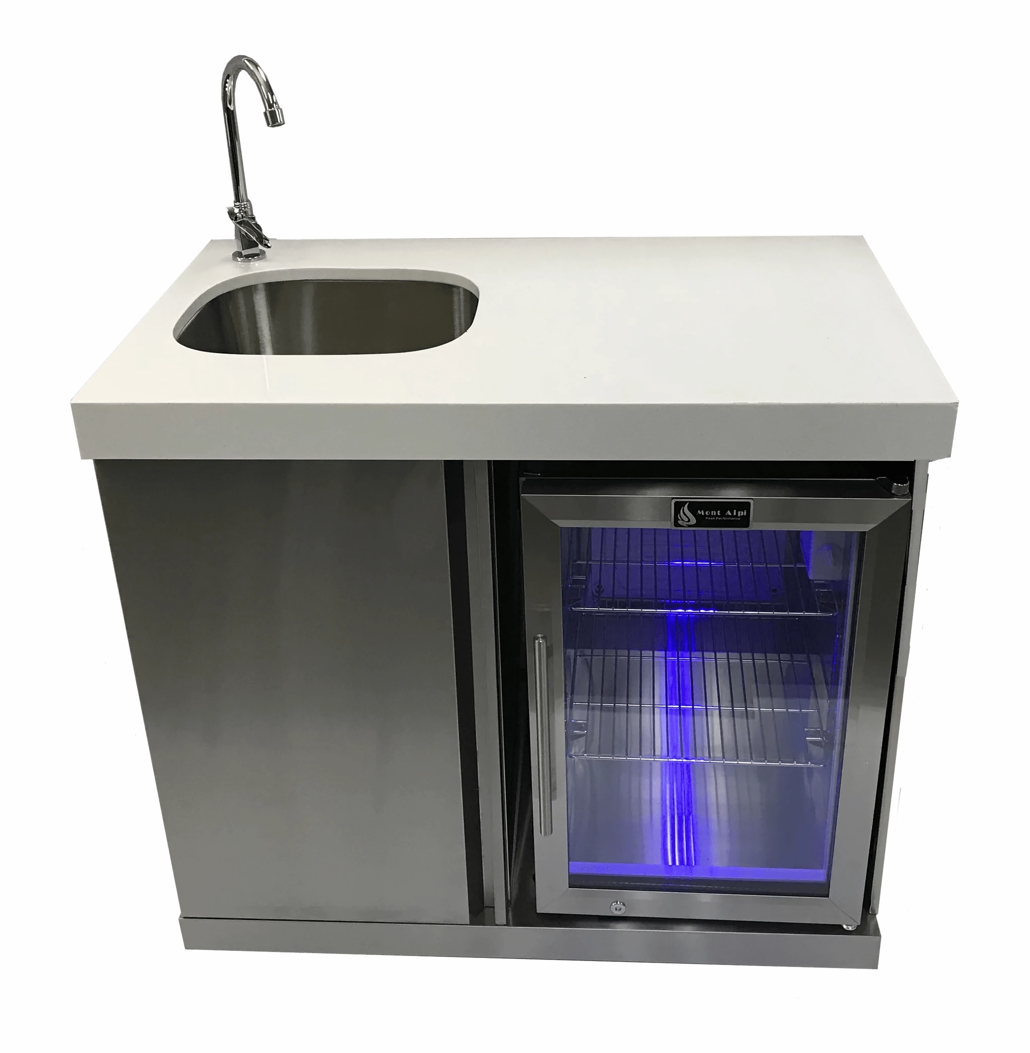 Mont Alpi Stainless Steel Beverage Center MASF