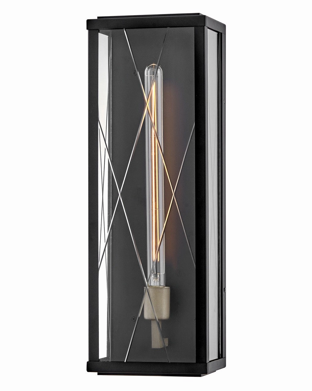 Monte LED Wall Mount BlackOutdoor wall sconces with motion sensor