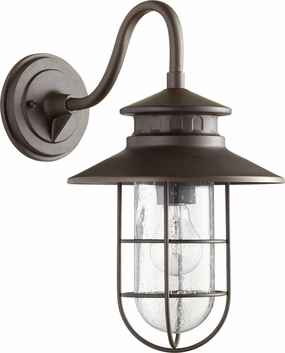 Moriarty One Light Outdoor Lantern Oiled BronzeOutdoor wall sconces with motion sensor