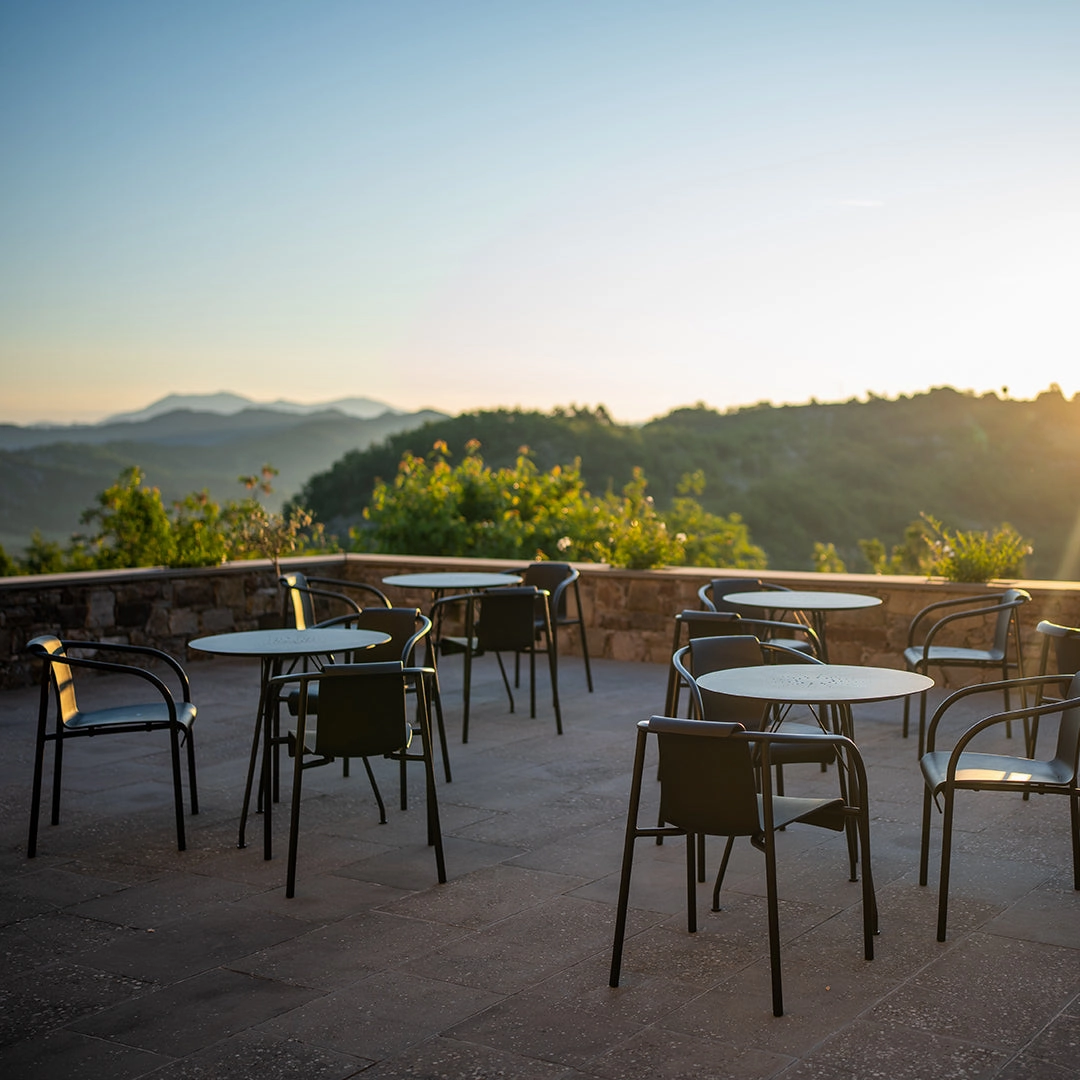 NAMI Outdoor Dining Chair w/ Armrest
