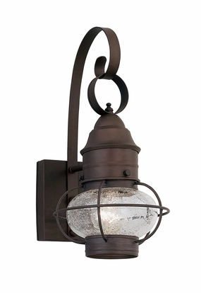 Nantucket One Light Wall Lantern RustiqueOutdoor wall sconces with motion sensor