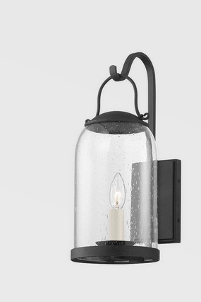 Napa County One Light Wall Sconce French IronOutdoor wall sconces with motion sensor