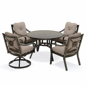Napili 5 Piece Dining Setaluminum alloy outdoor sofa set
