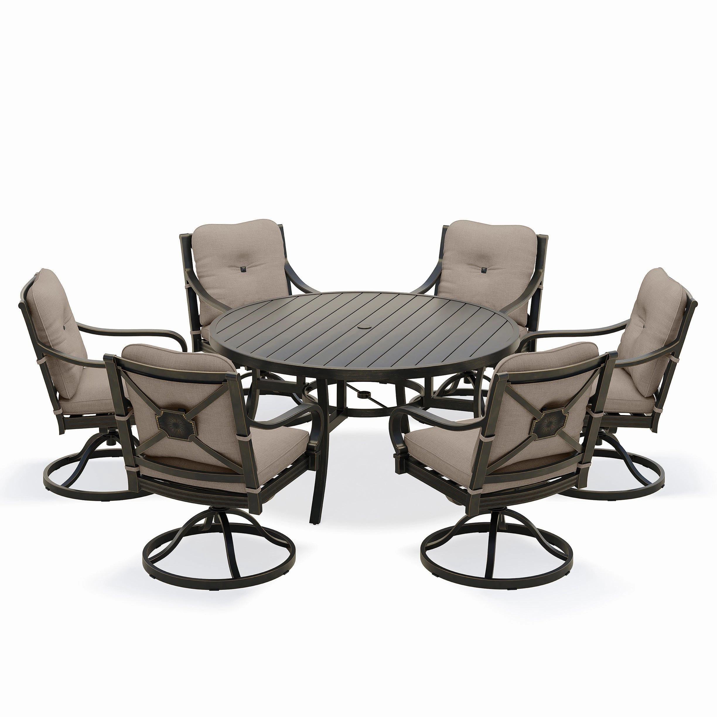 Click Outdoor Dining Chair w/ Armrestsoutdoor patio dining furniture set