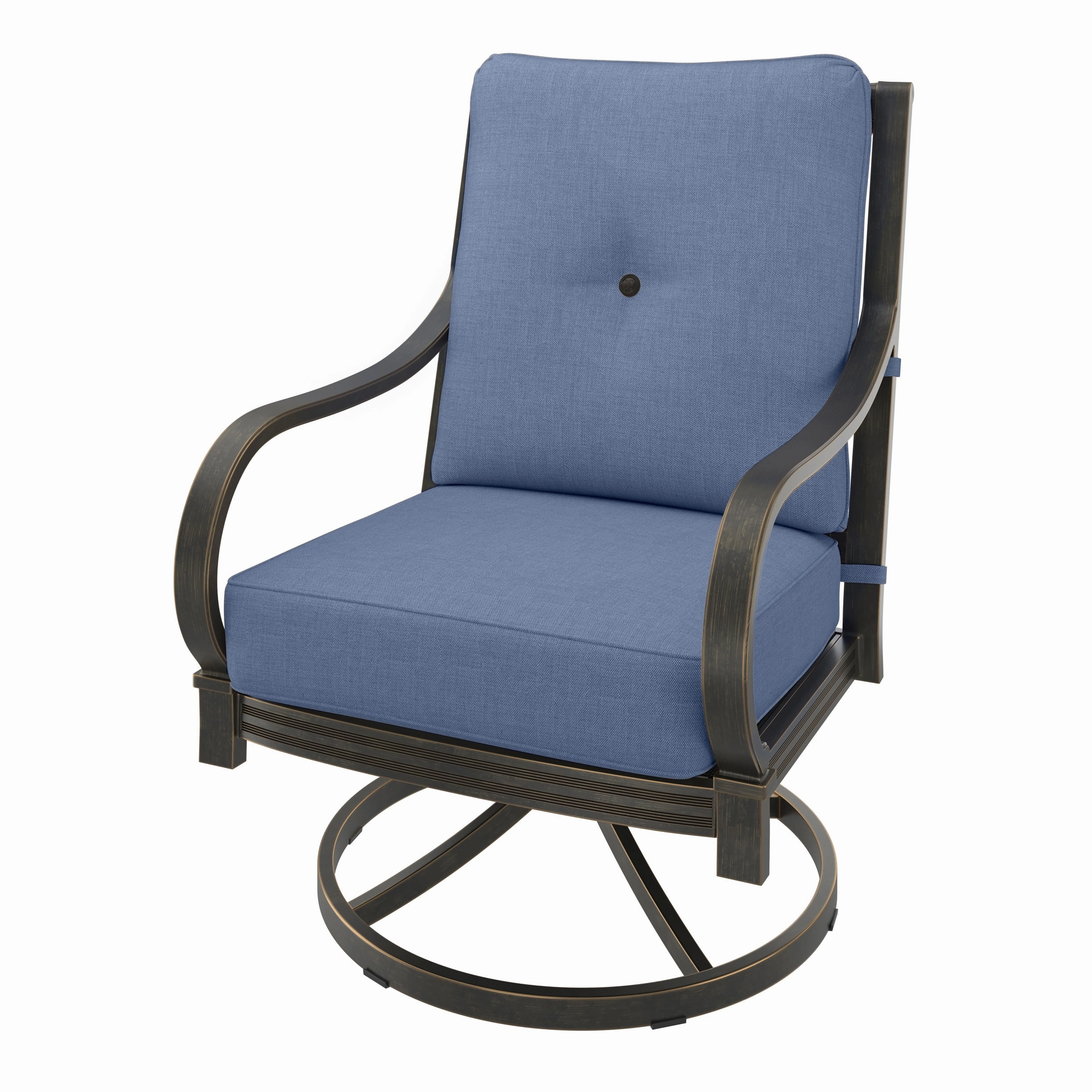 Napili High-Back Swivel Rocker Club Chair