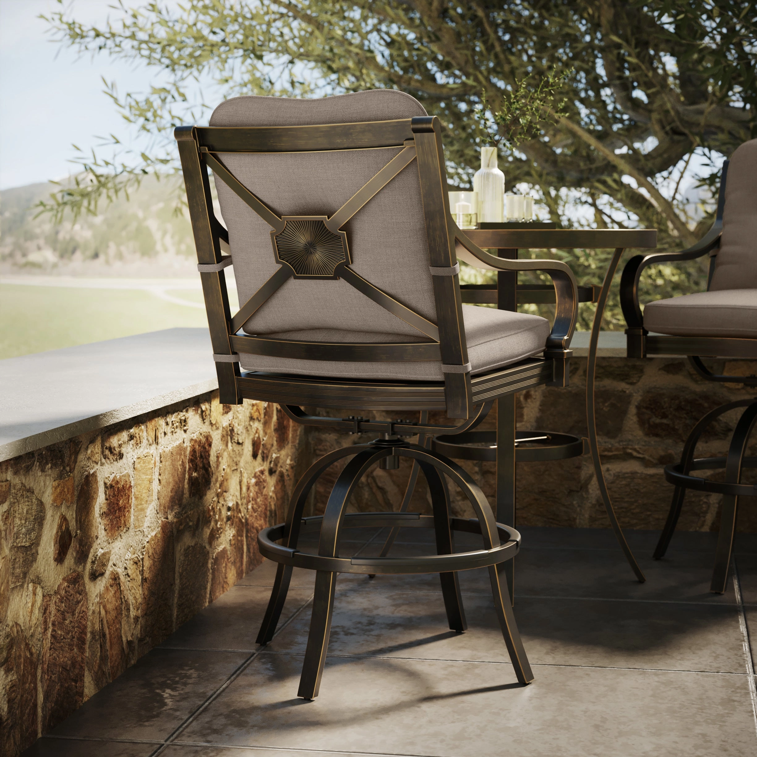 Napili Swivel Barstool
