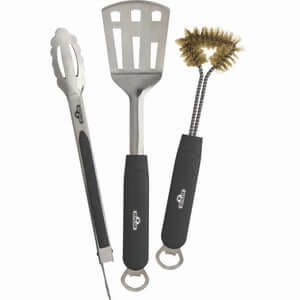Napoleon 3 Piece Stainless Steel BBQ Tool Set 70024Stainless steel BBQ tool set