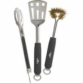 Napoleon 3 Piece Stainless Steel BBQ Tool Set 70024Stainless steel BBQ tool set