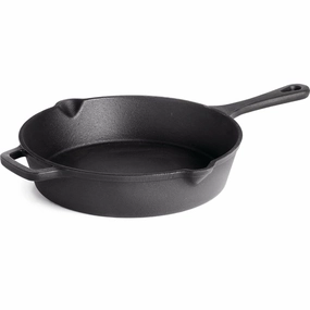 Napoleon Cast Iron Frying Pan 56053Stainless steel BBQ tool set