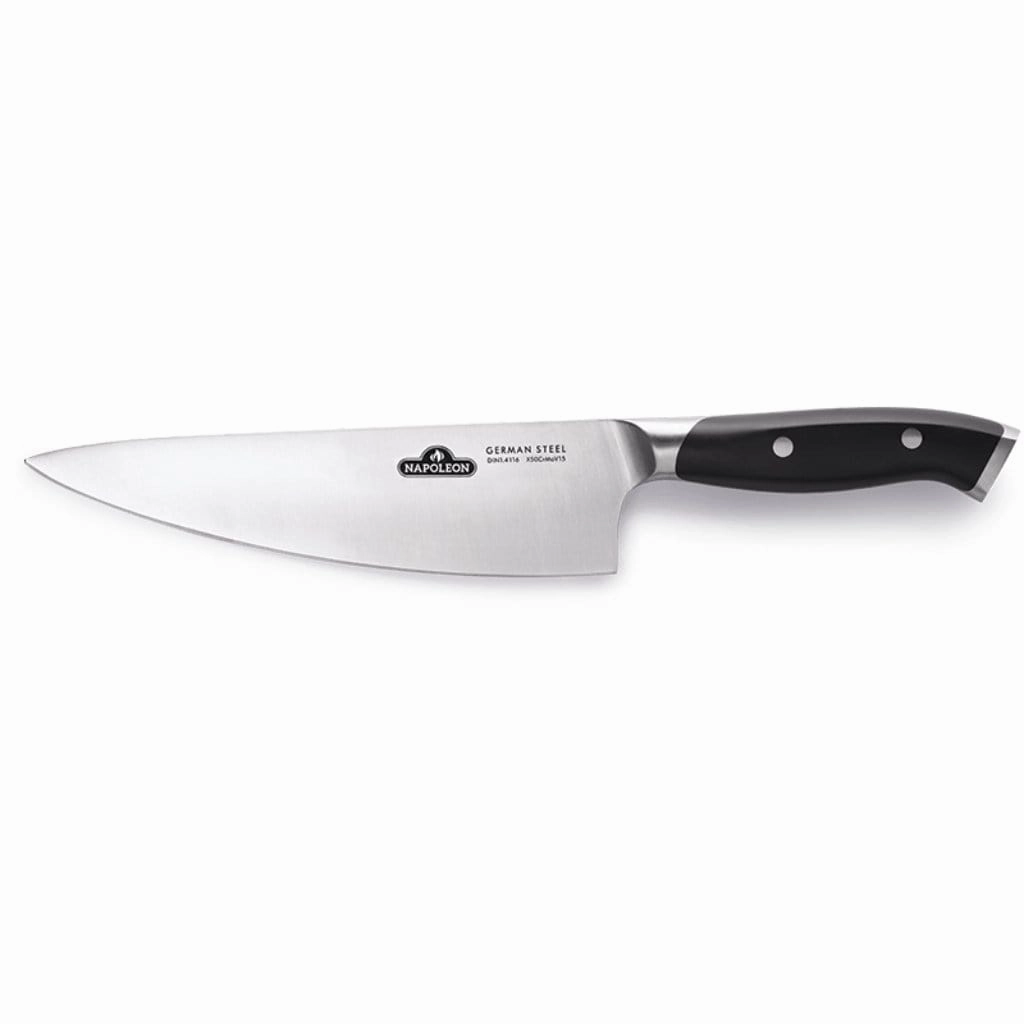 Napoleon Chef's Knife with Razor-sharp German Steel Excellent Edge-Retention 55211Stainless steel BBQ tool set