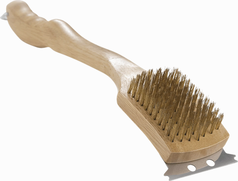 Napoleon Grill 18-inch Brush with Brass Bristles 62028Stainless steel BBQ tool set