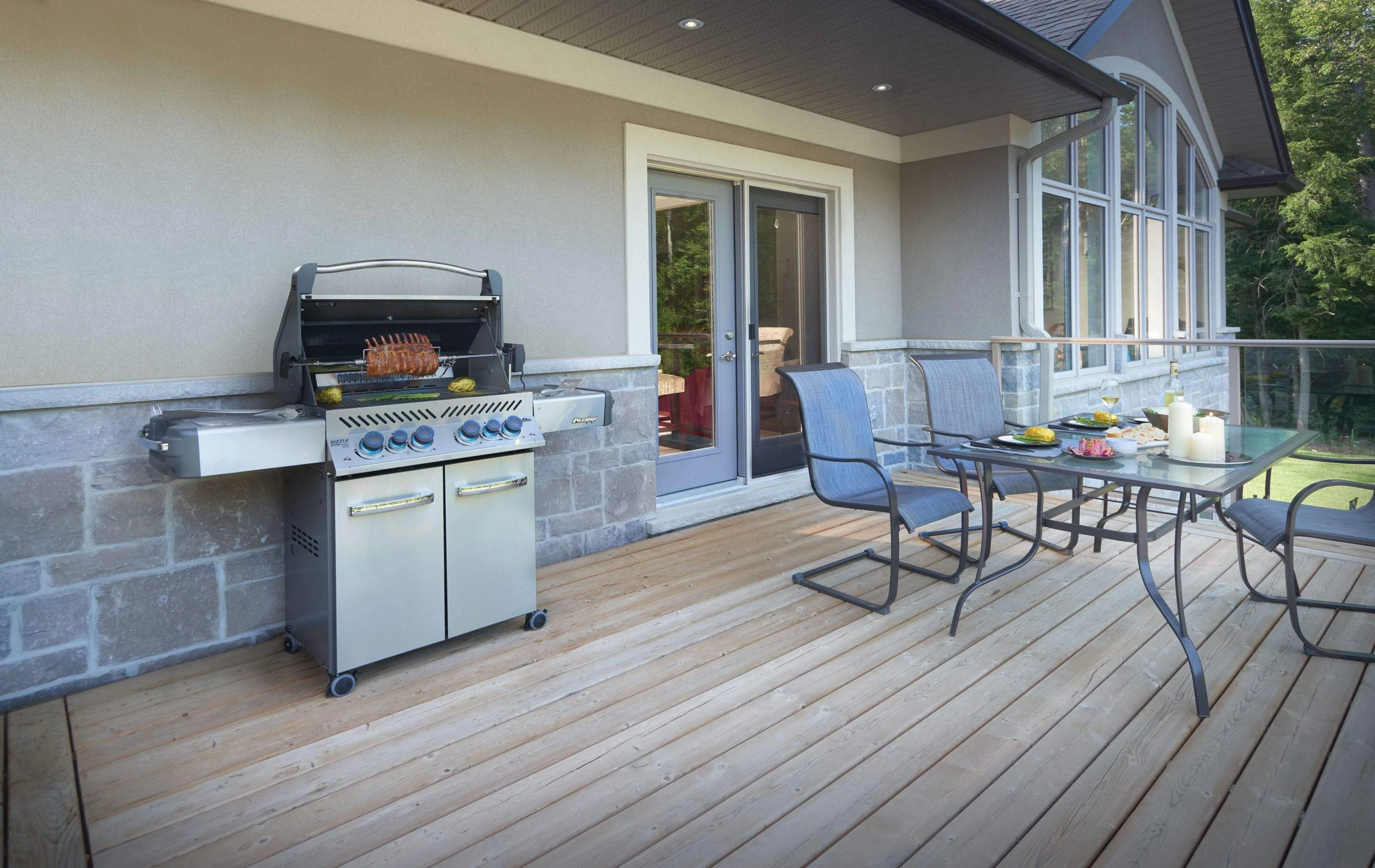 Napoleon Prestige PRO 500 RSIB Natural Gas Grill w/ Infrared Rear & Side Burners PRO500RSIBNSS-3