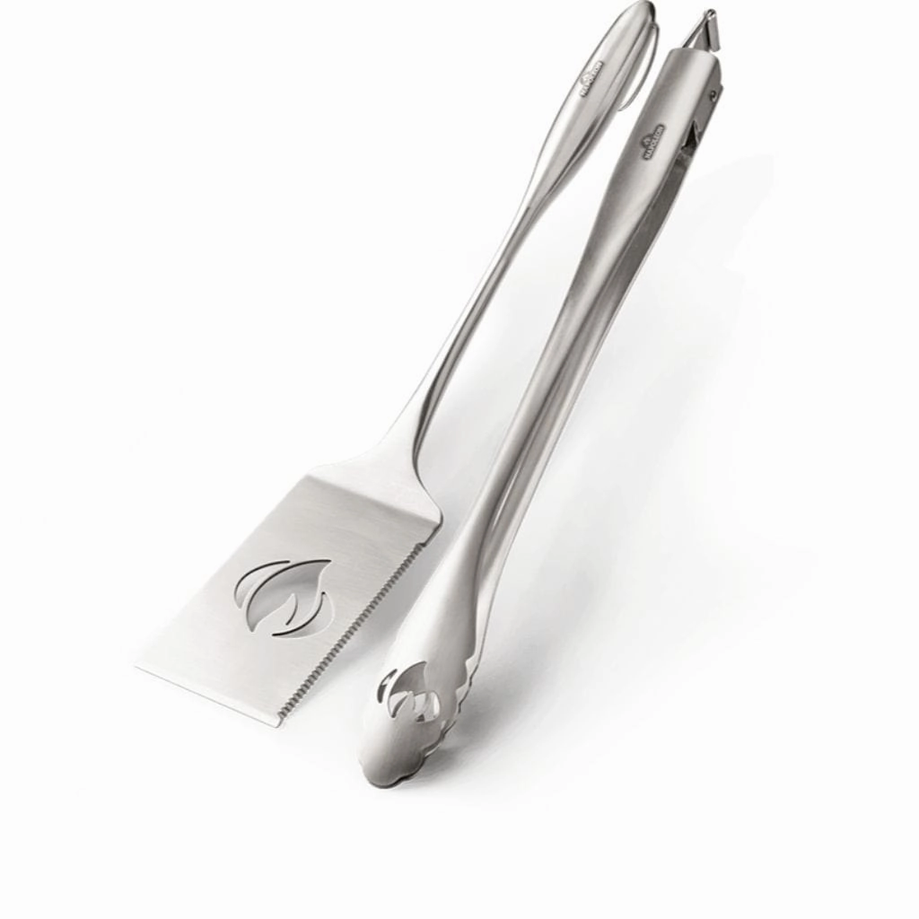 Napoleon PRO 2 piece Stainless Steel Tool Set 70033Stainless steel BBQ tool set