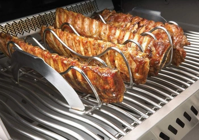 Napoleon PRO Stainless Steel Rib/Roast Rack 70009