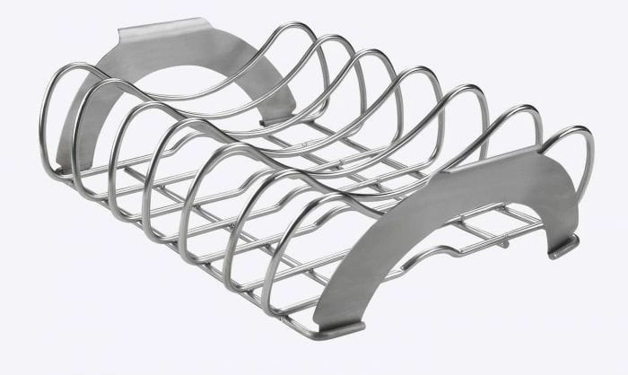 Napoleon PRO Stainless Steel Rib/Roast Rack 70009Stainless steel BBQ tool set