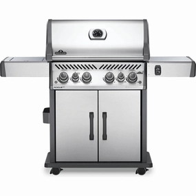 Napoleon Rogue SE 525 RSIB with Infrared Side and Rear Burners Gas Grill RSE525RSIB professional outdoor BBQ grill set