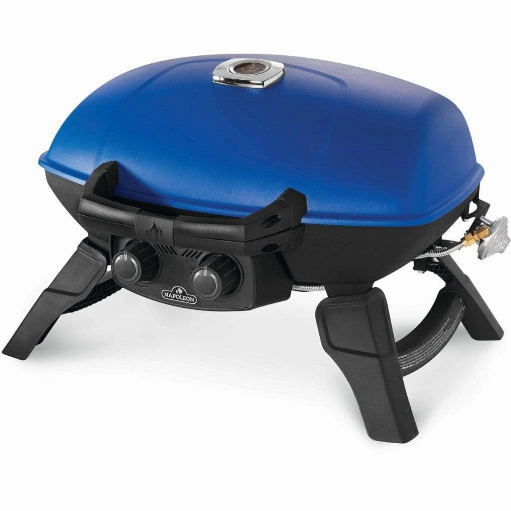 Napoleon TravelQ 285 with Griddle Portable Liquid Propane Gas Grill TQ285-BL-1