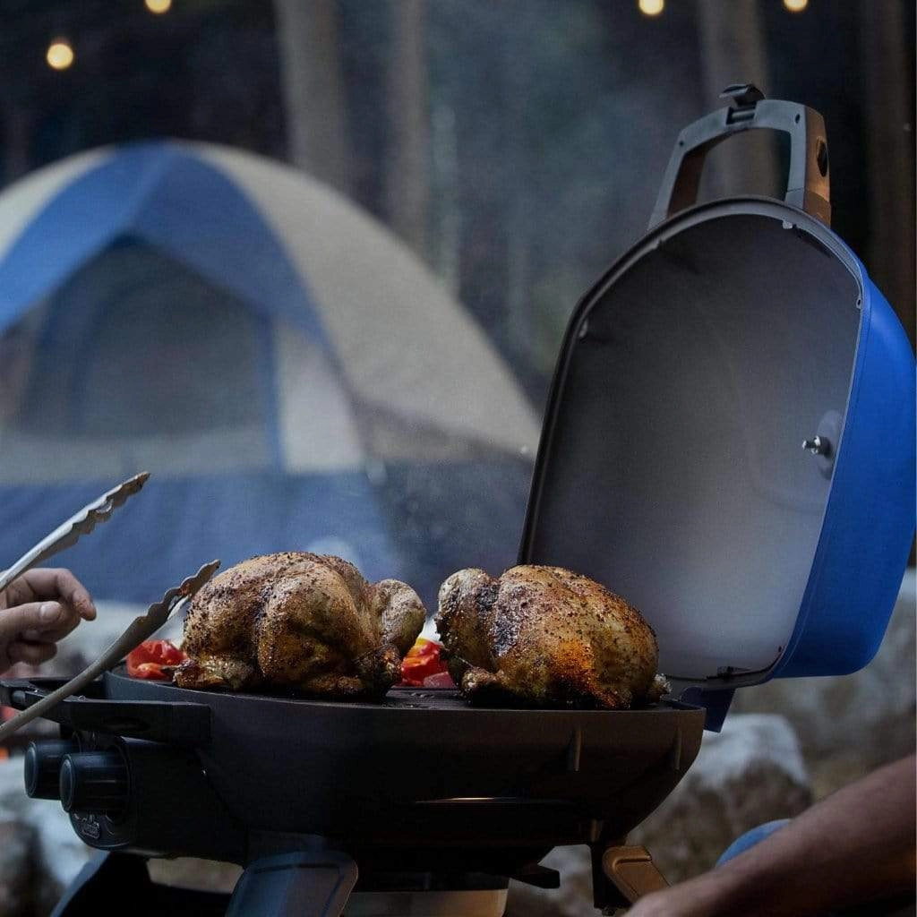 Napoleon TravelQ 285 with Griddle Portable Liquid Propane Gas Grill TQ285-BL-1