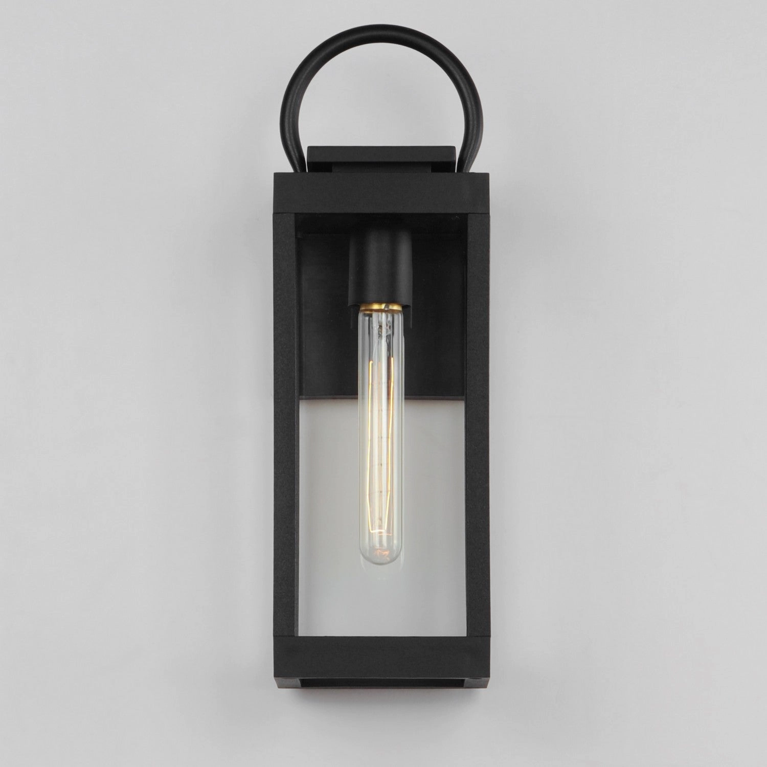 Nassau Vivex One Light Outdoor Wall Sconce Black