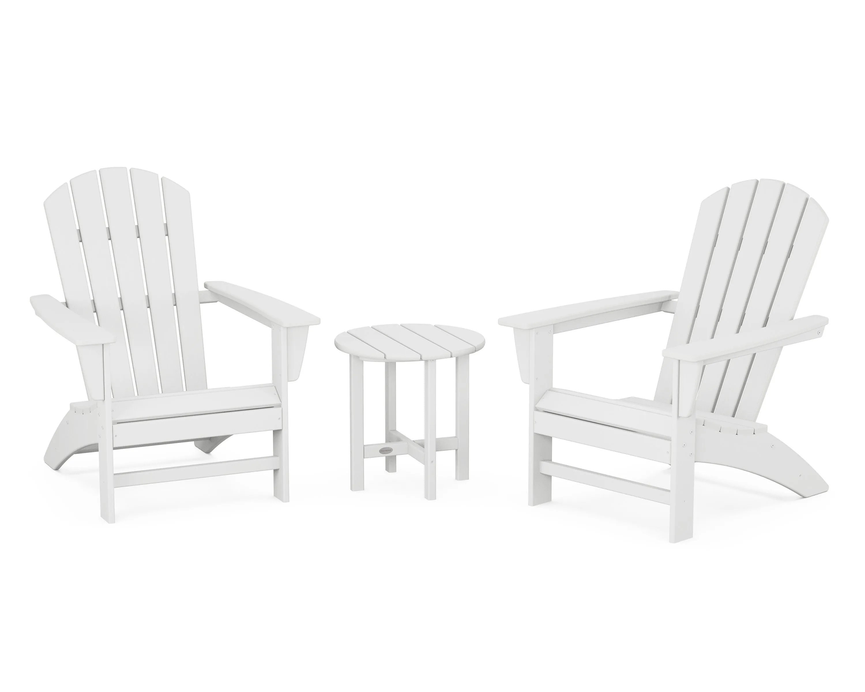 Nautical 3-Piece Adirondack Set
