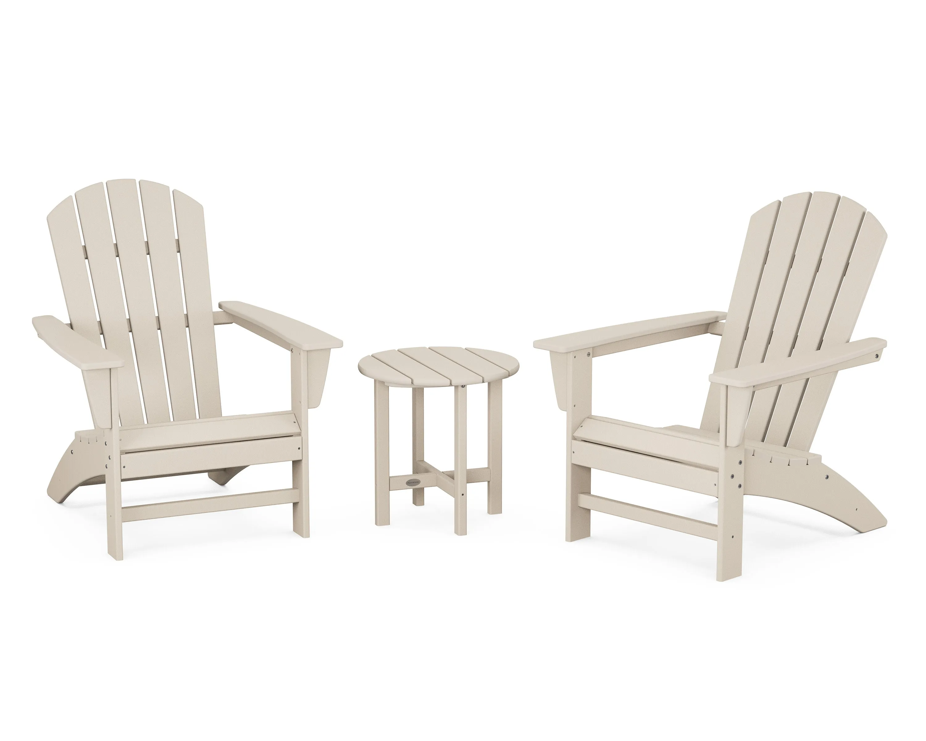 Nautical 3-Piece Adirondack Set