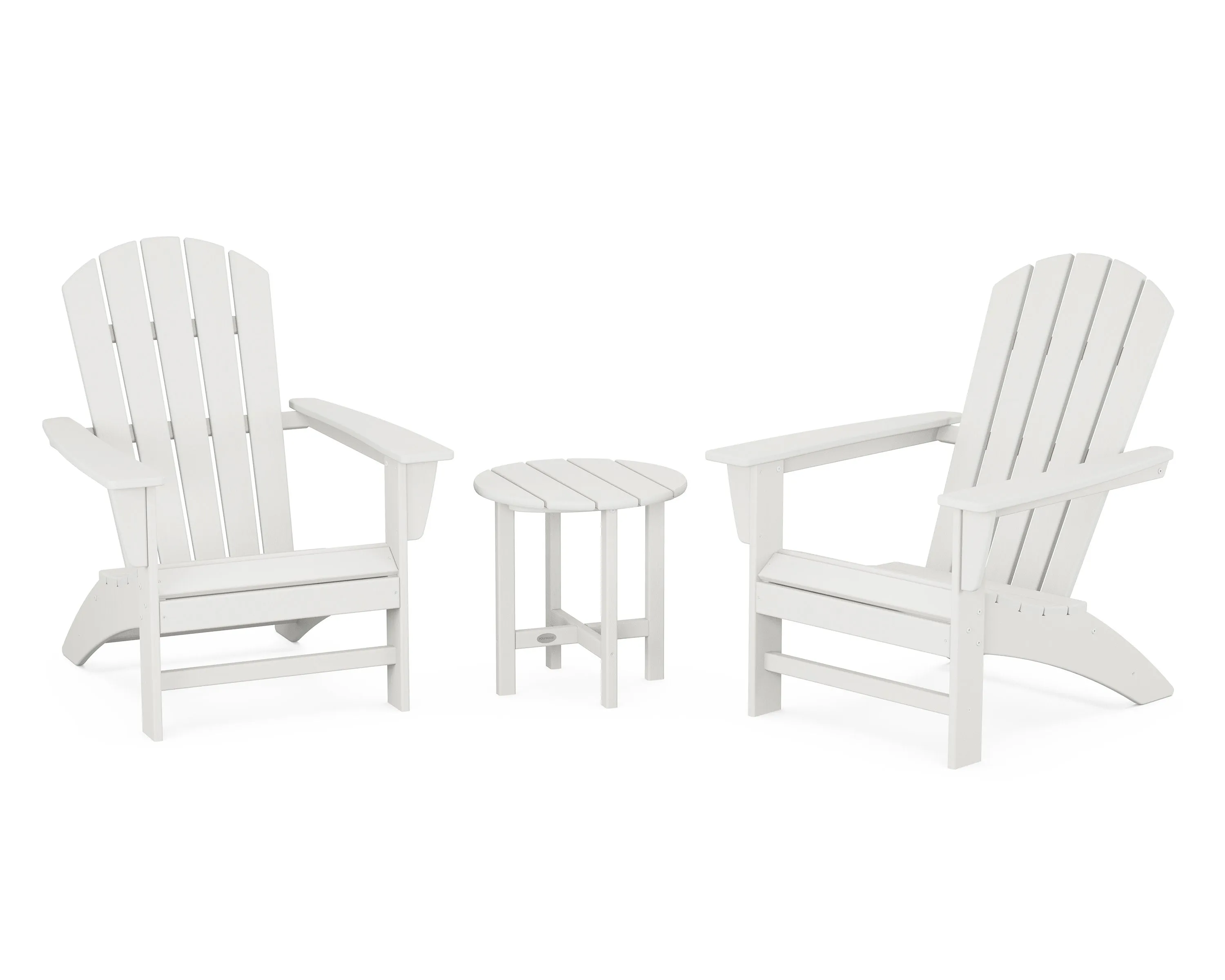 Nautical 3-Piece Adirondack Set