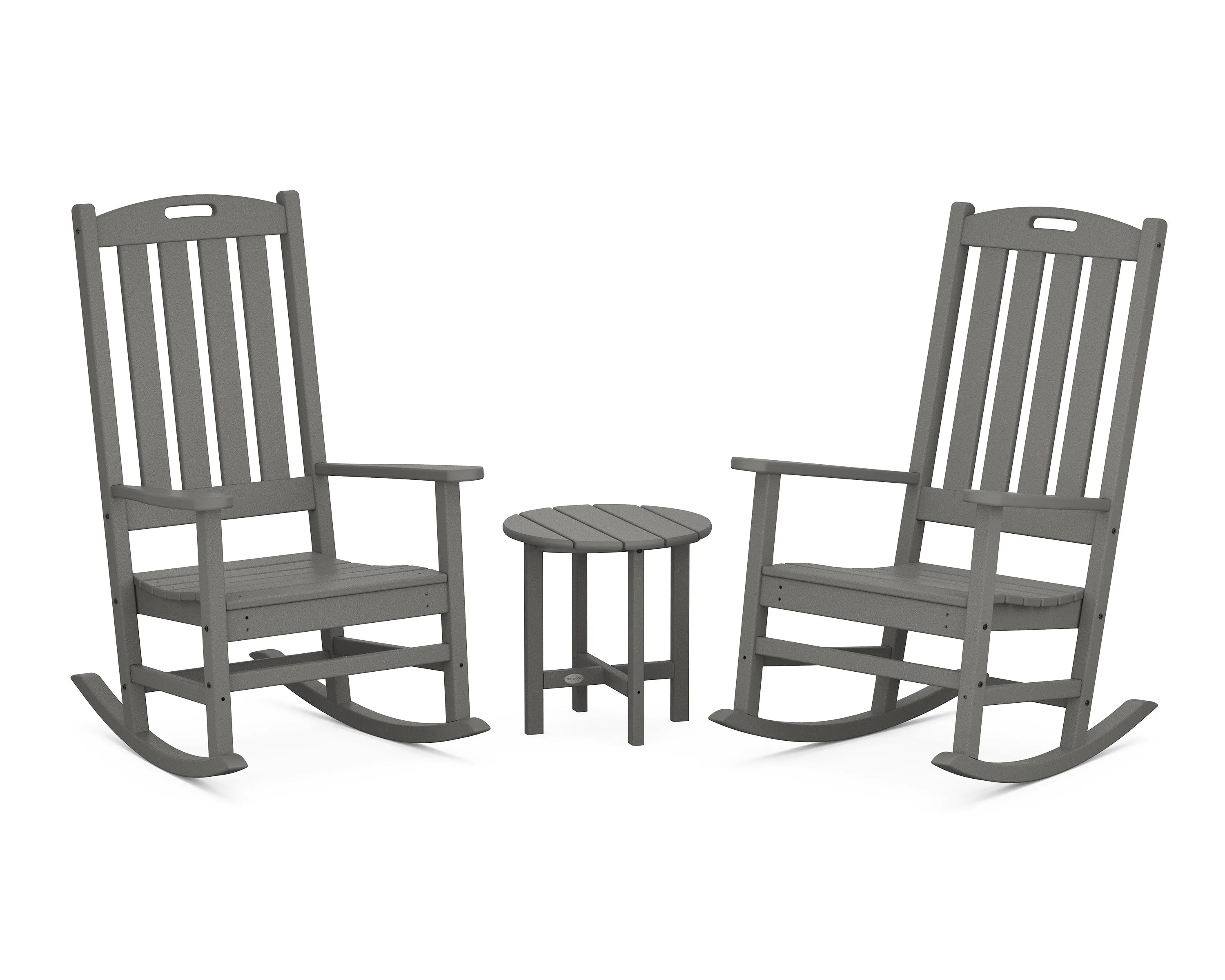 Nautical 3-Piece Porch Rocking Chair Setoutdoor patio dining furniture set
