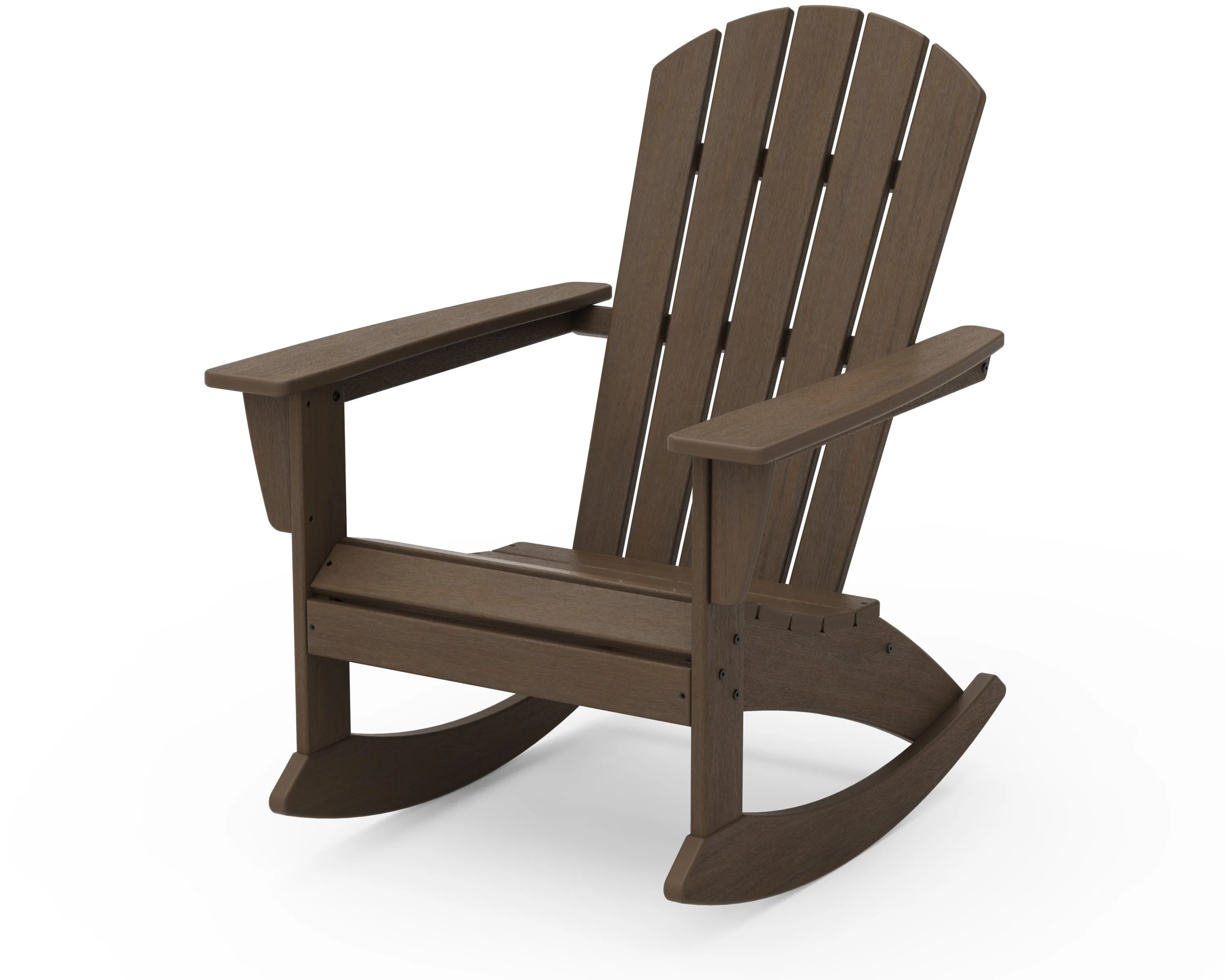 Nautical Adirondack Rocking Chair