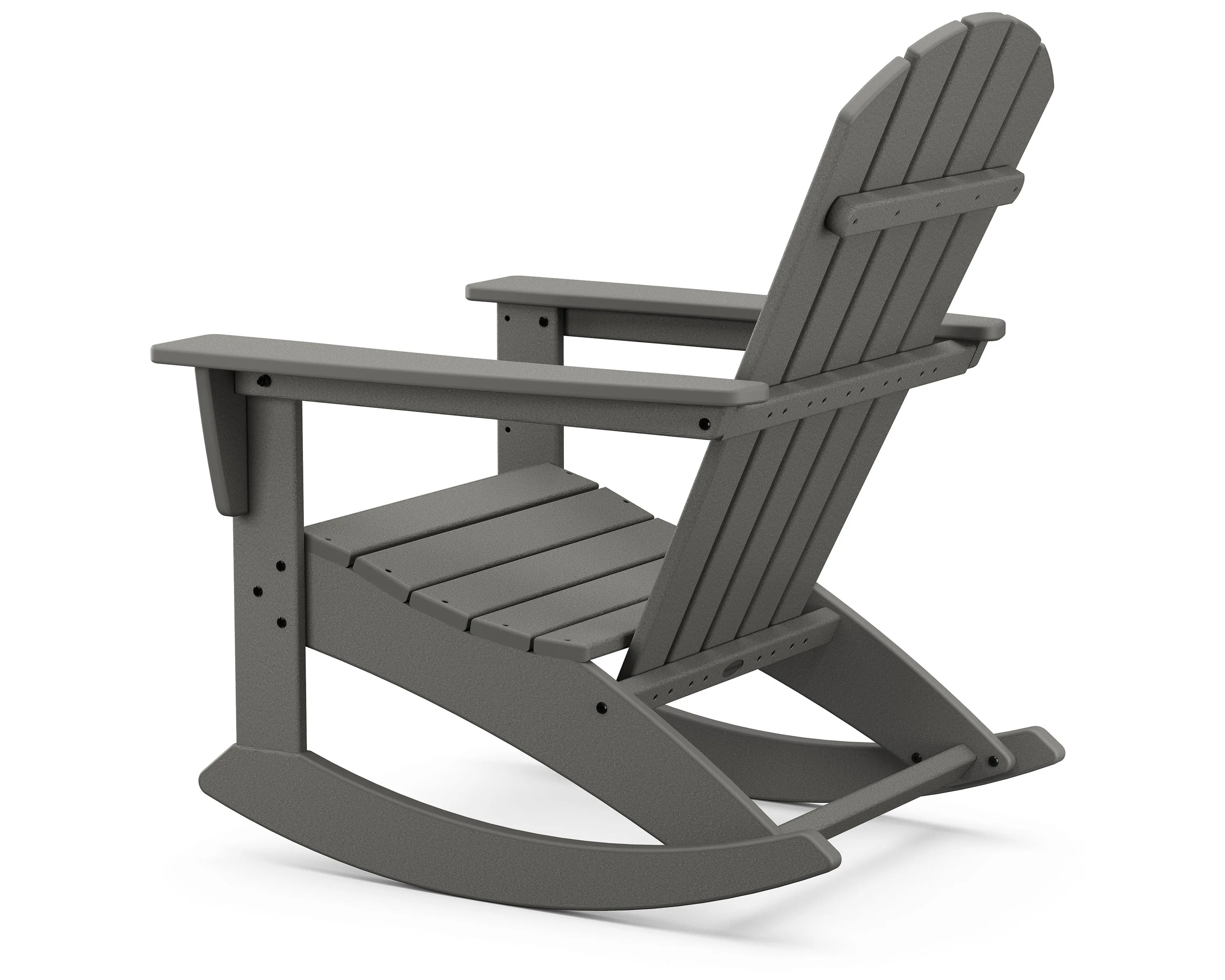 Nautical Adirondack Rocking Chair
