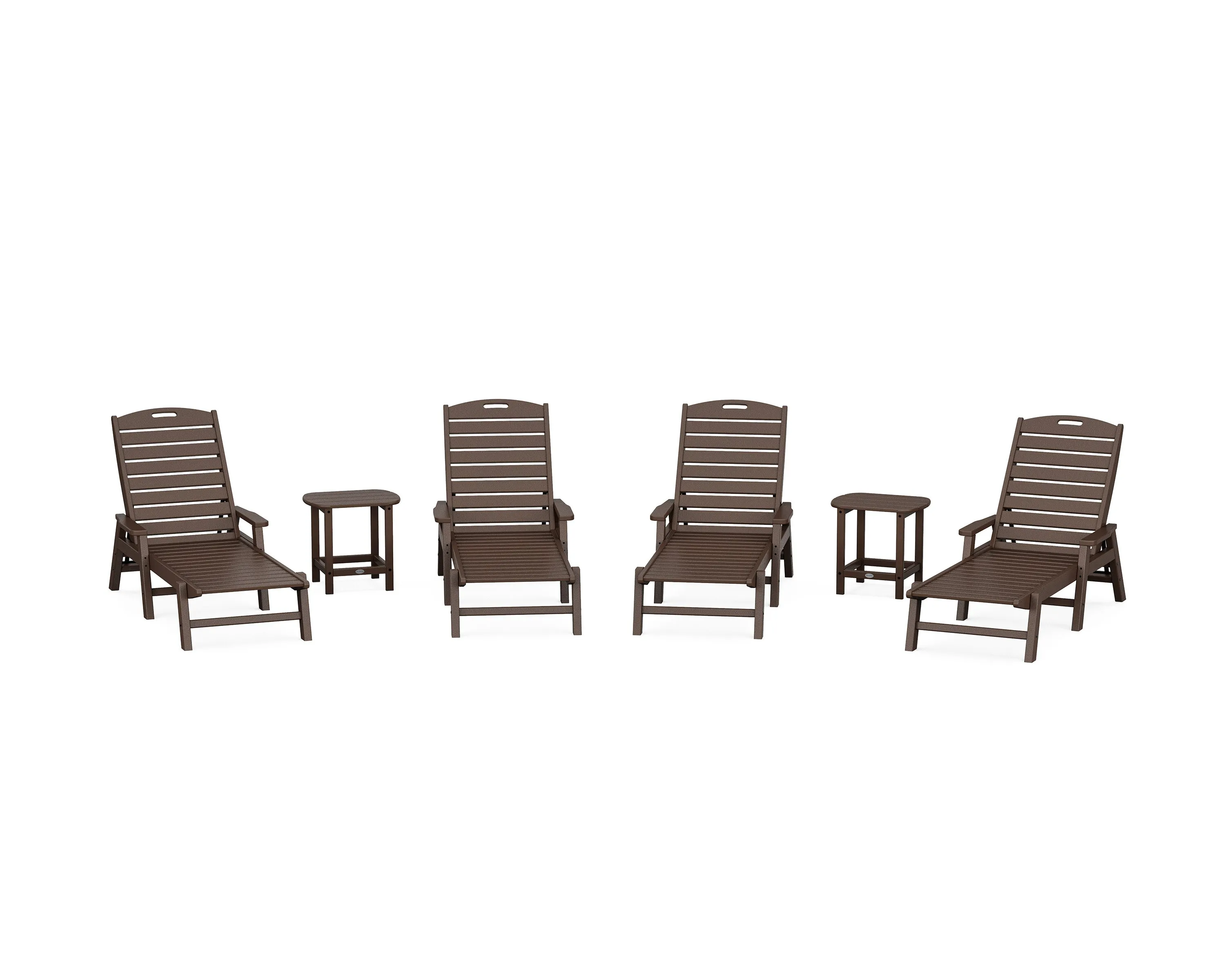 Nautical Chaise 6-Piece Set with Arms