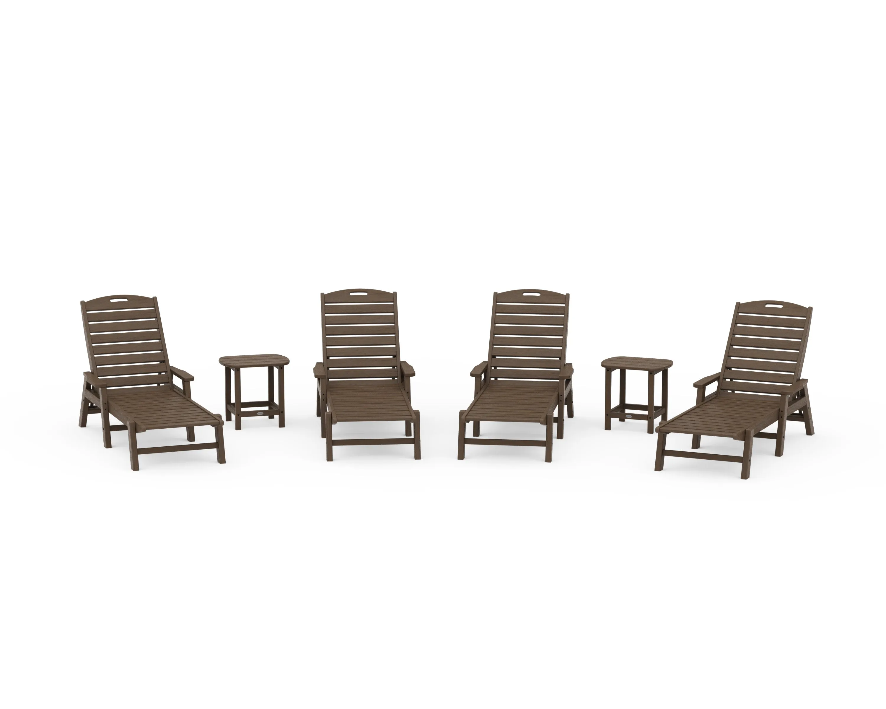 Nautical Chaise 6-Piece Set with Arms