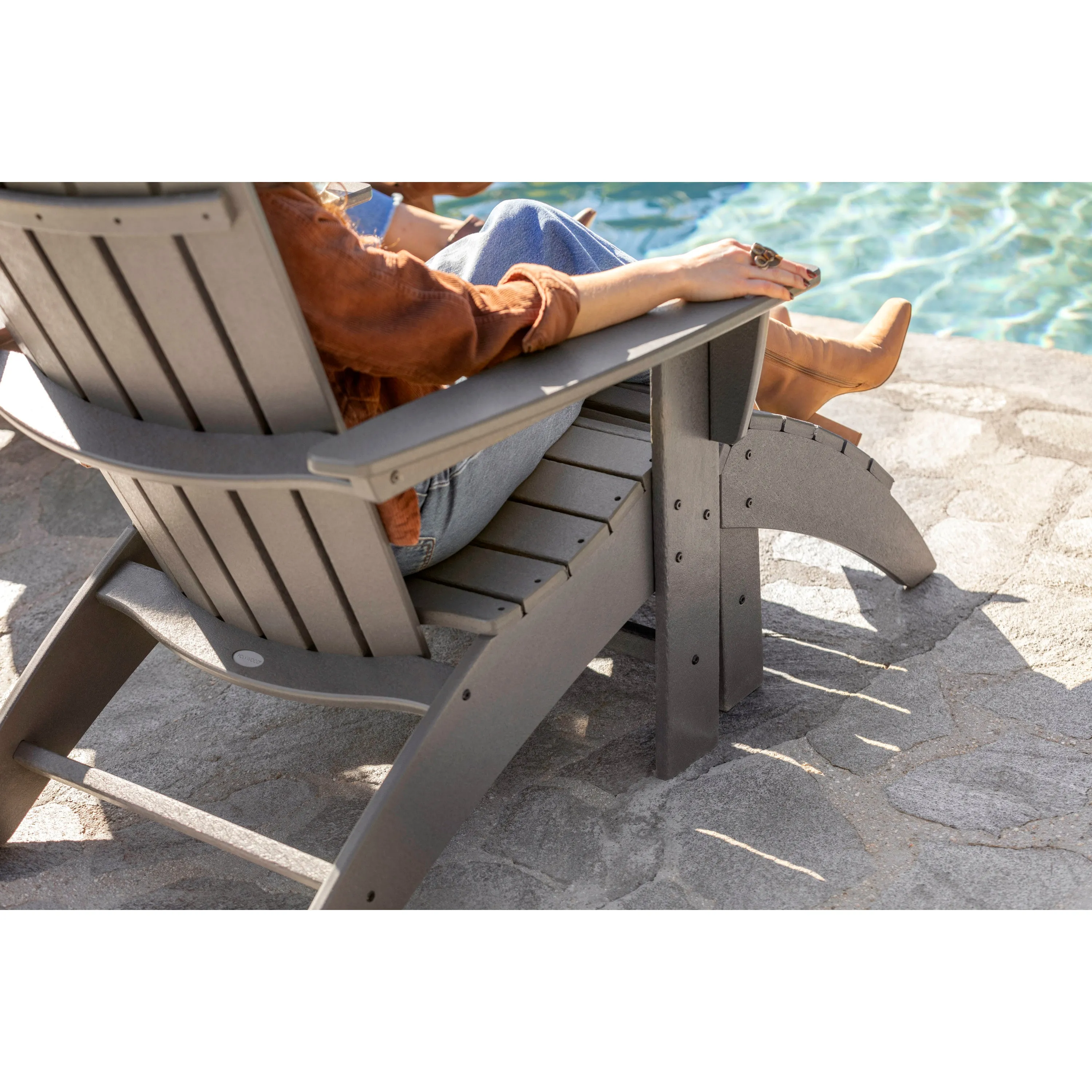 Nautical Curveback Adirondack Chair