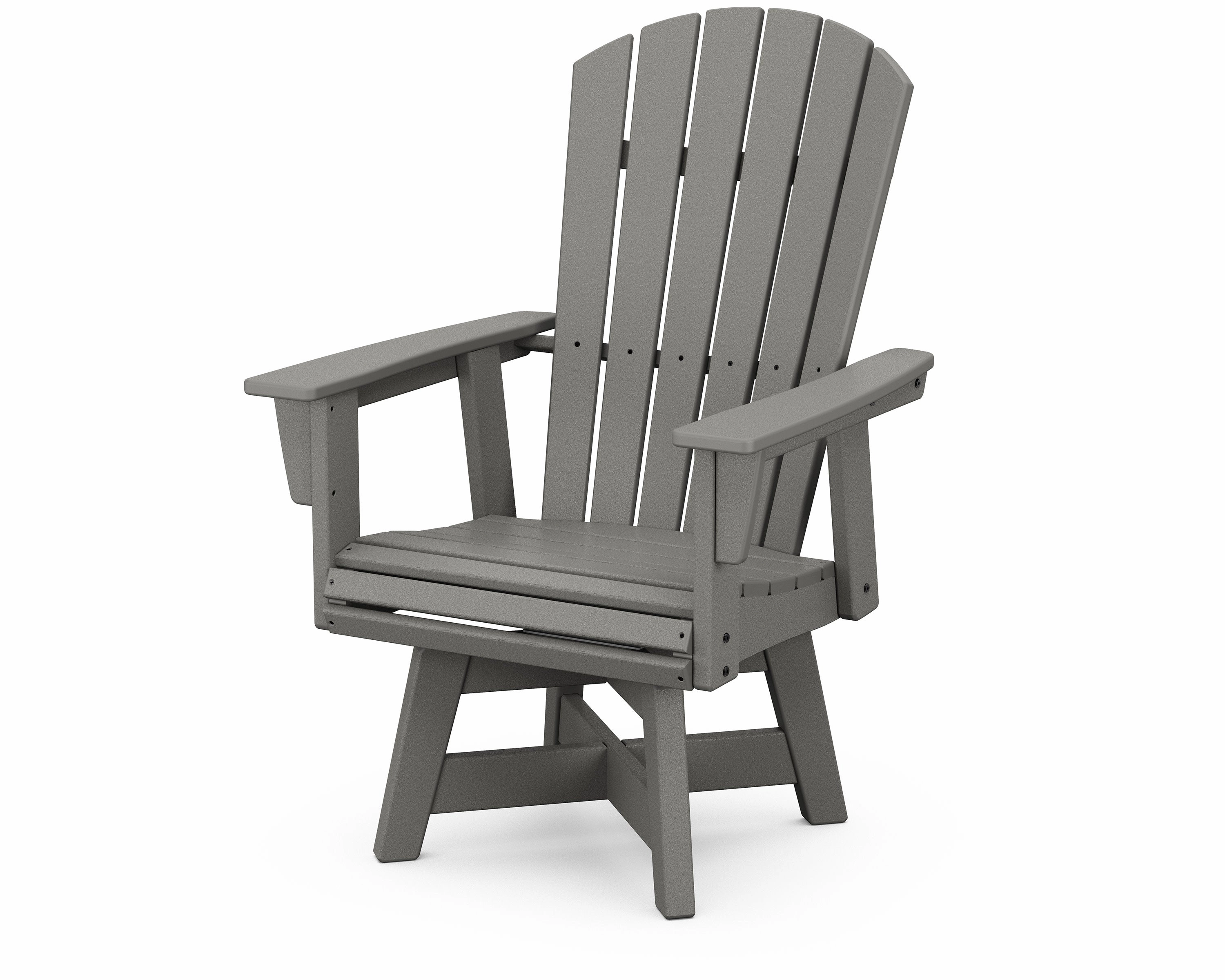 Nautical Curveback Adirondack Swivel Dining Chairoutdoor patio furniture set