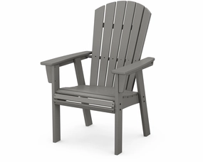 Nautical Curveback Upright Adirondack Chairoutdoor patio dining furniture set