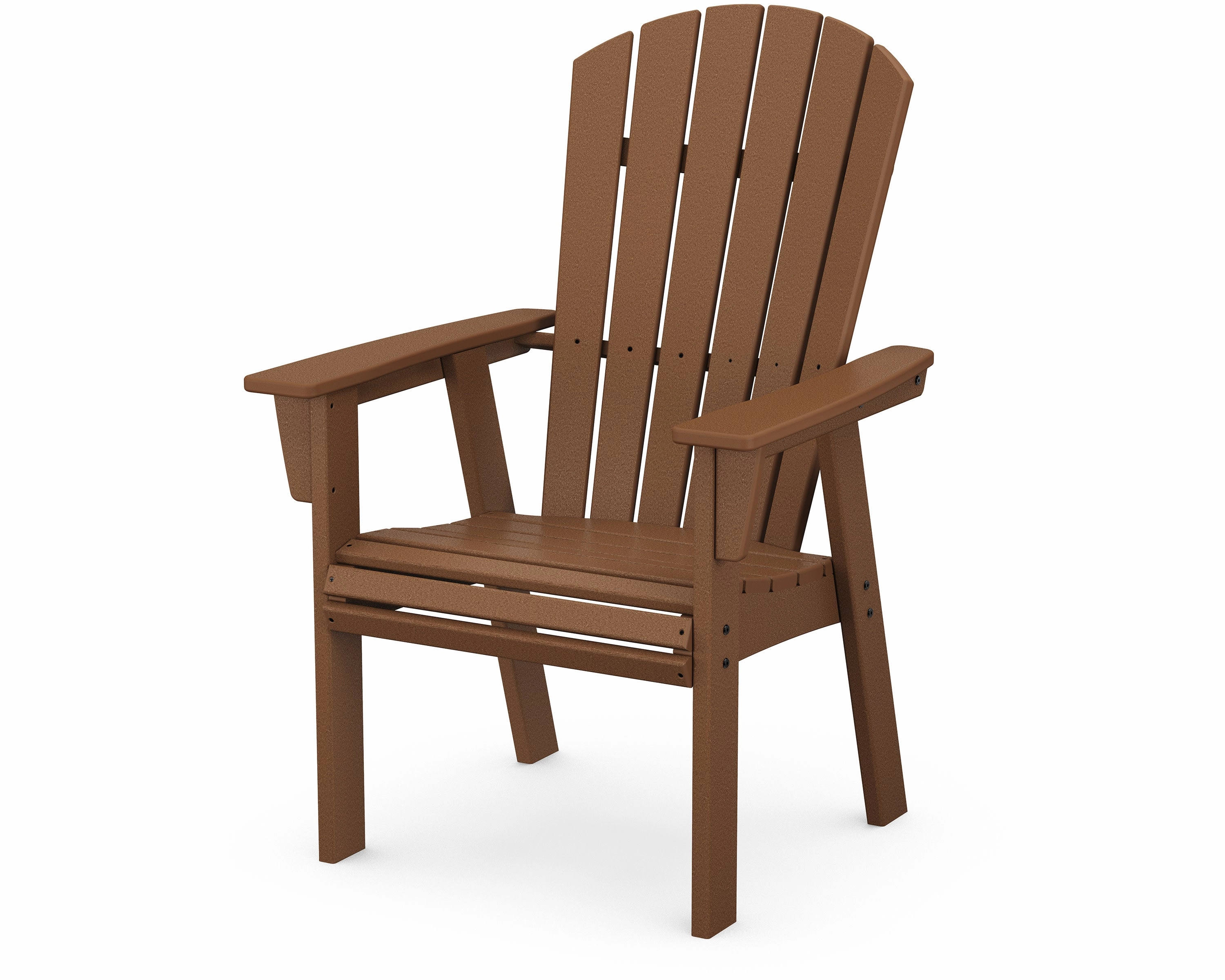 Nautical Curveback Upright Adirondack Chair