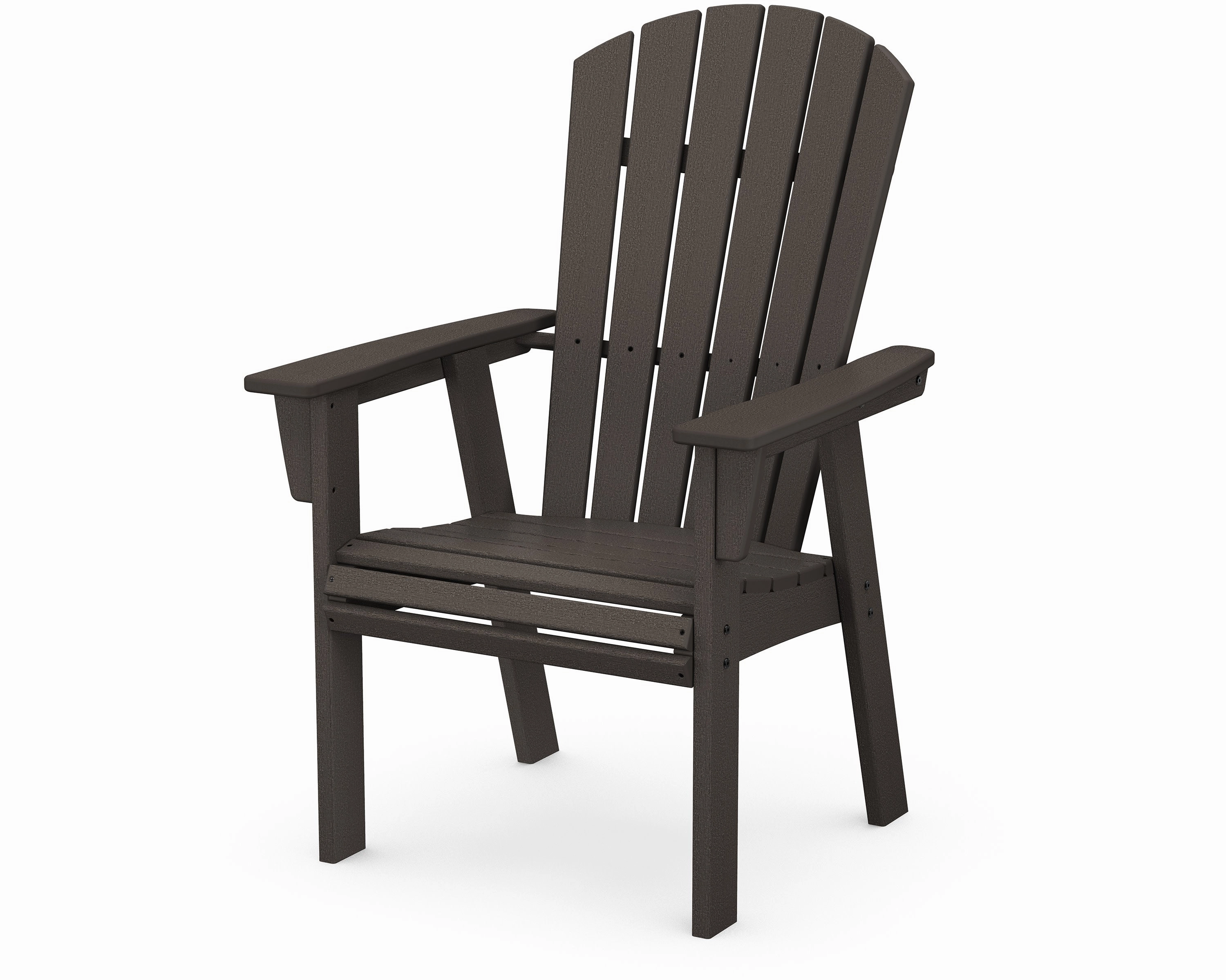 Nautical Curveback Upright Adirondack Chair