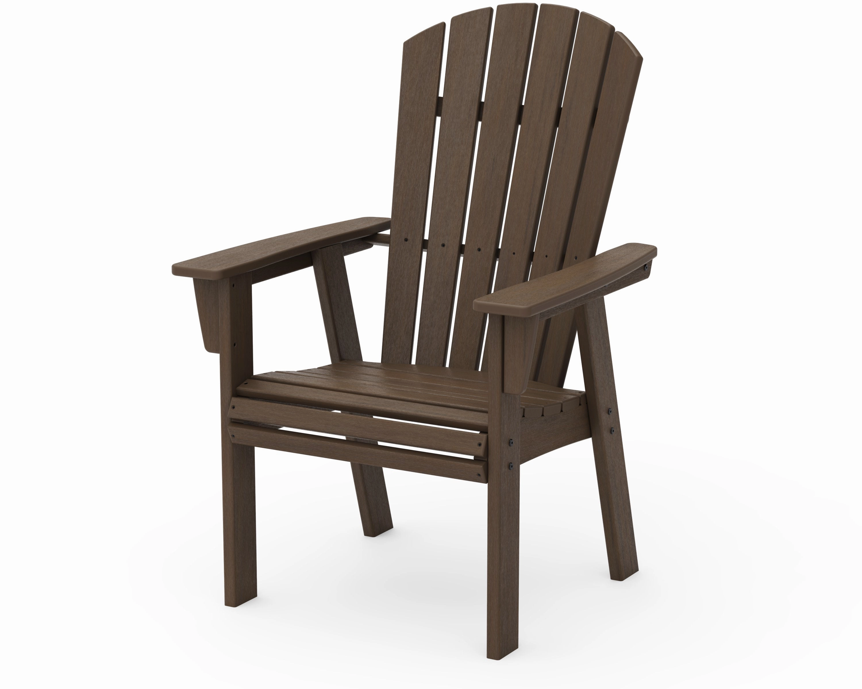 Nautical Curveback Upright Adirondack Chair