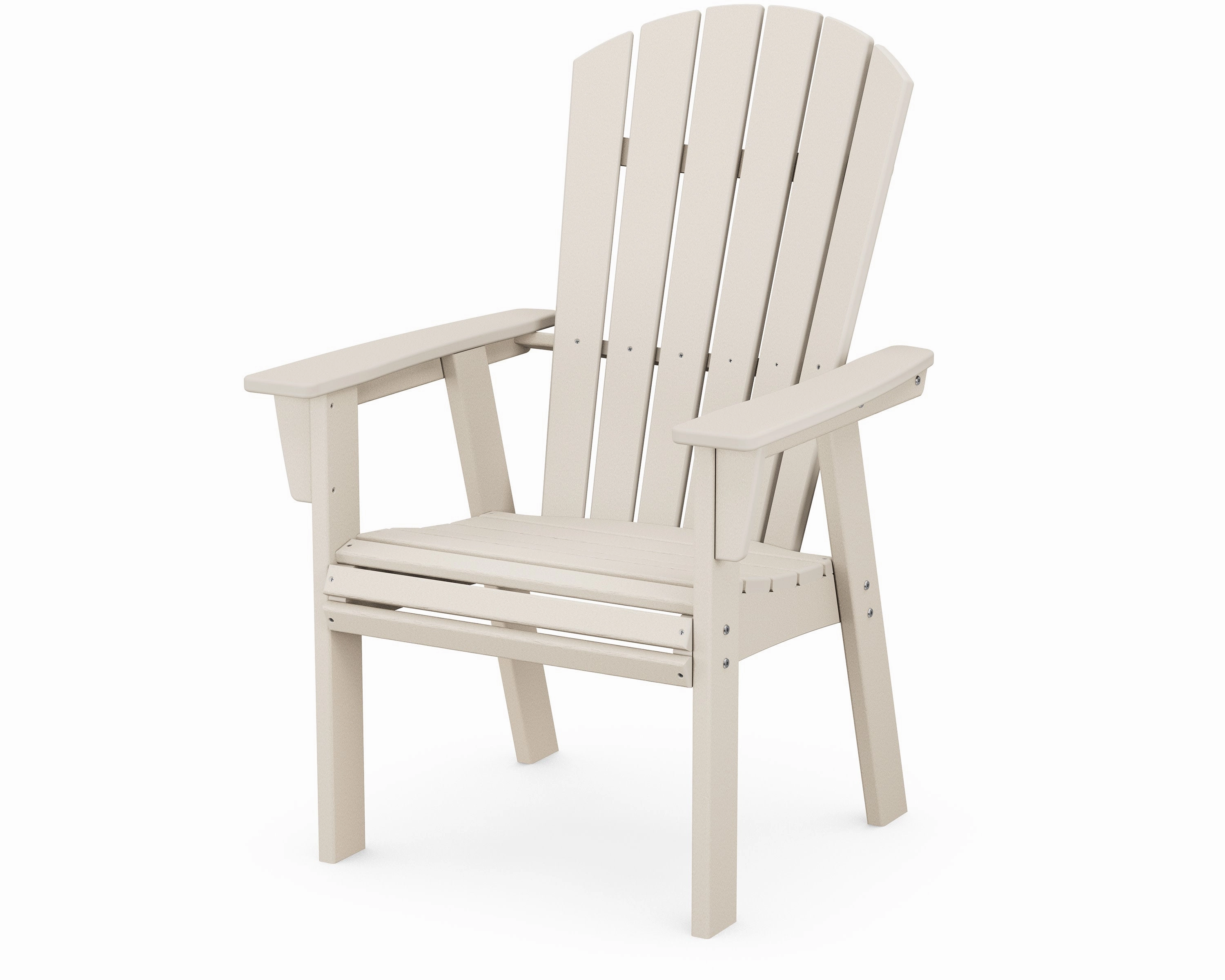 Nautical Curveback Upright Adirondack Chair