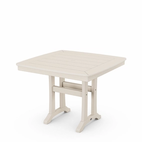 Nautical Trestle 37" Dining TableHDPE eco-friendly polywood furniture set