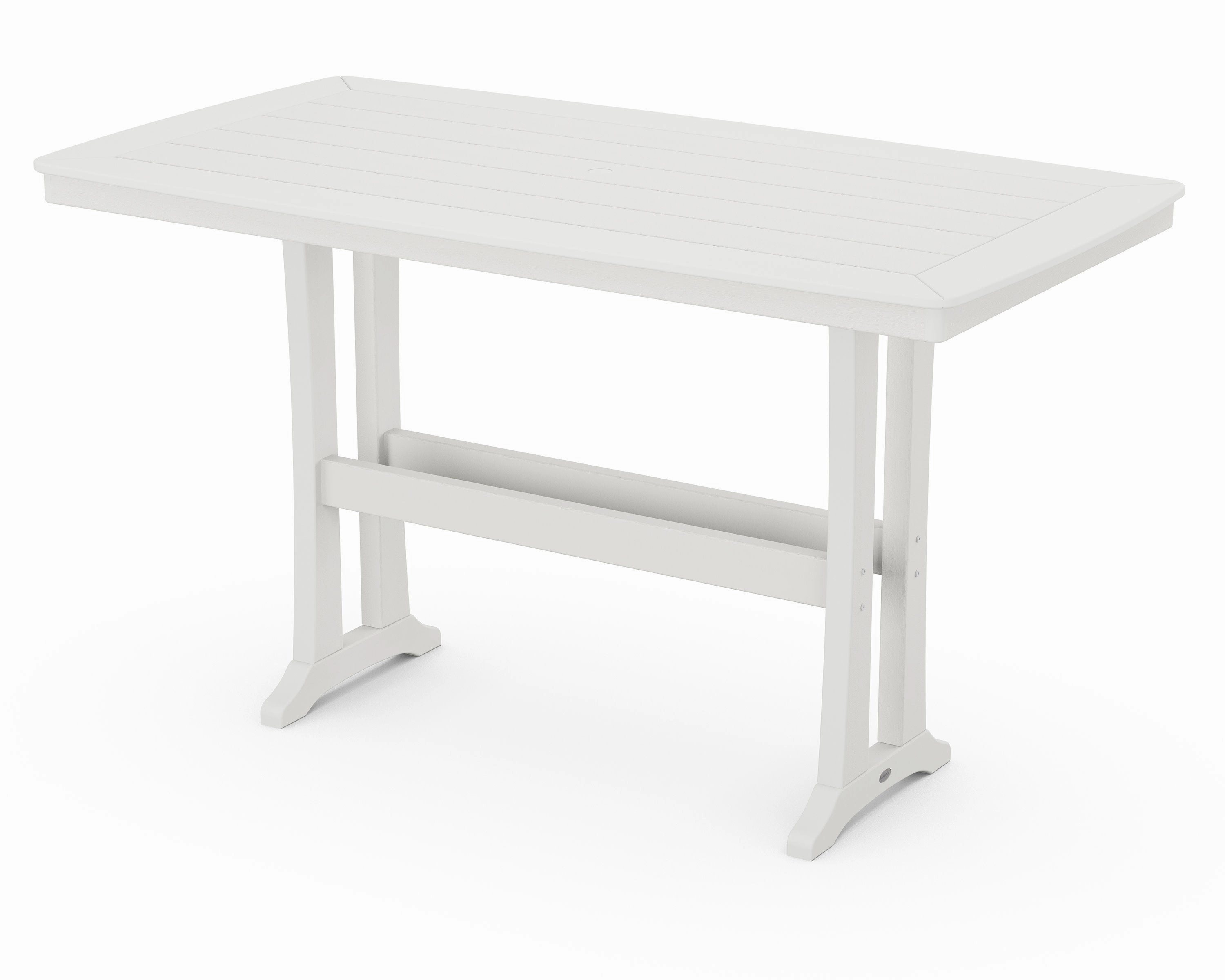 Nautical Trestle 38" x 73" Bar Table