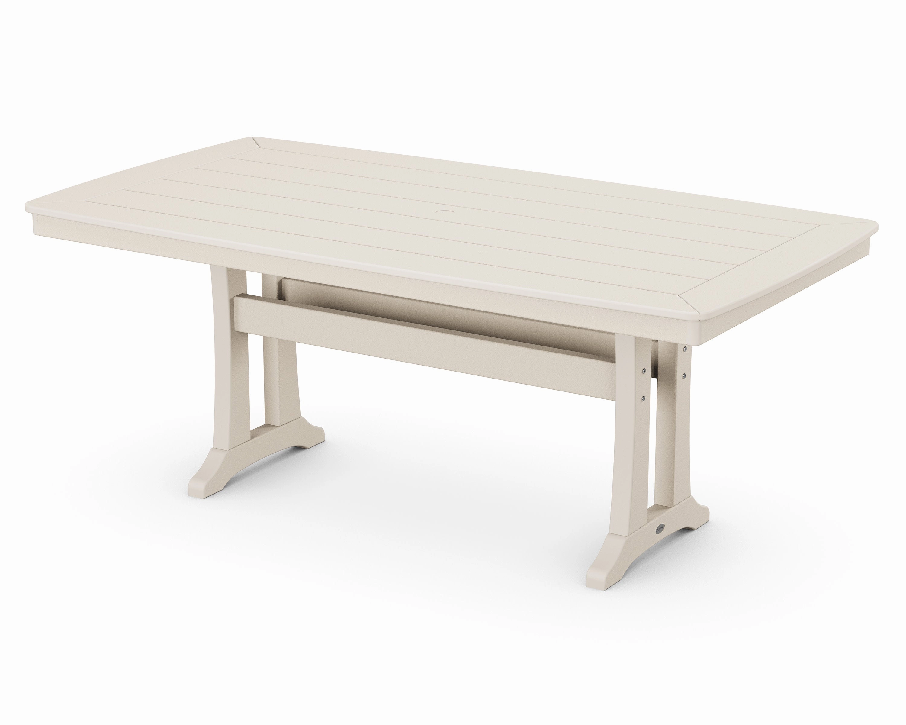 Nautical Trestle 38" x 73" Dining Table