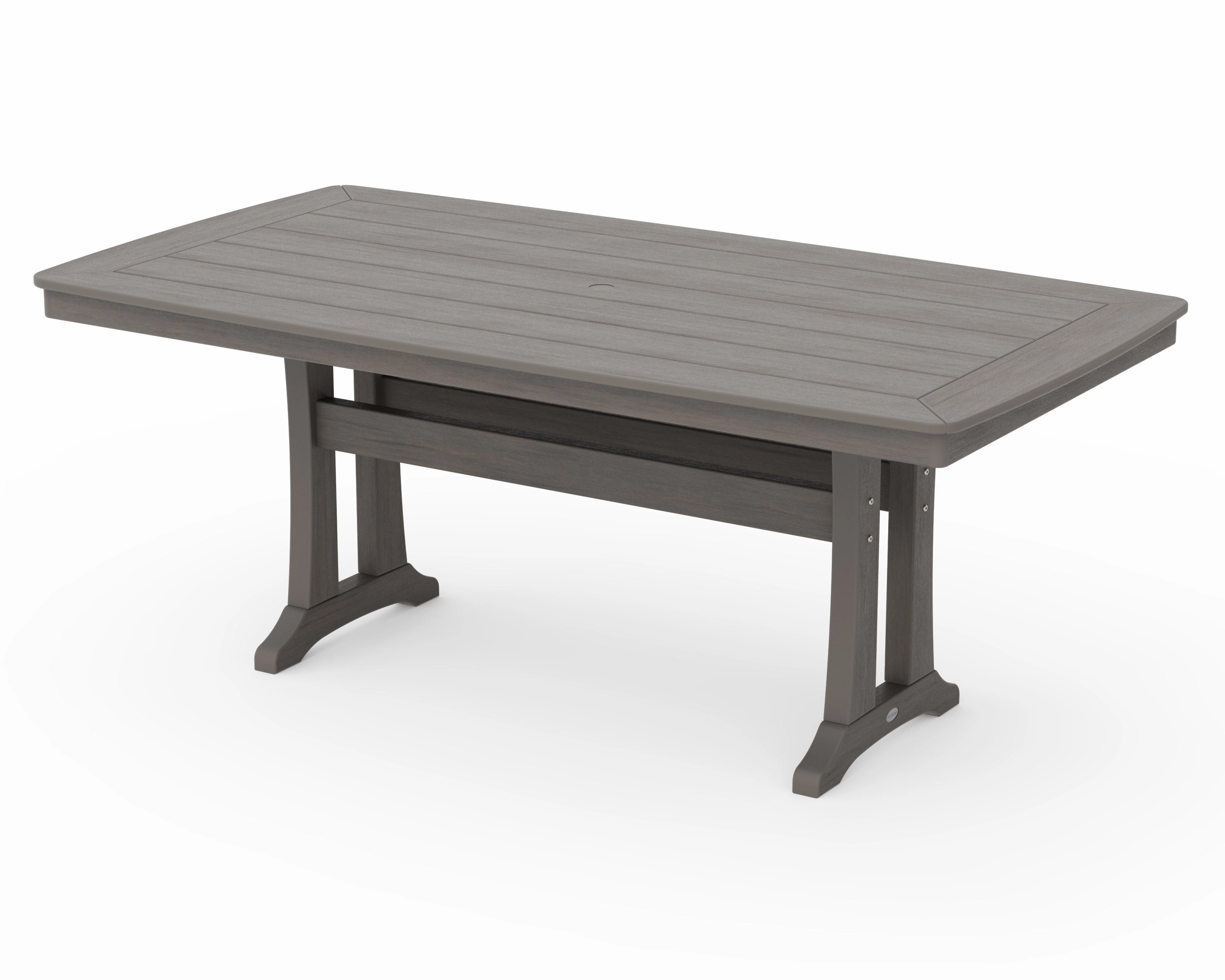 Nautical Trestle 38" x 73" Dining Table