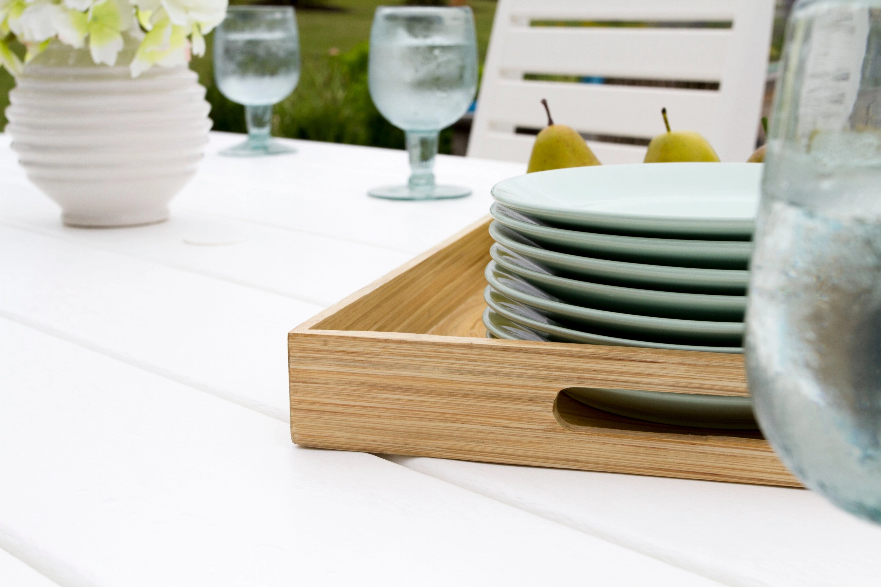 Nautical Trestle 38" x 73" Dining Table