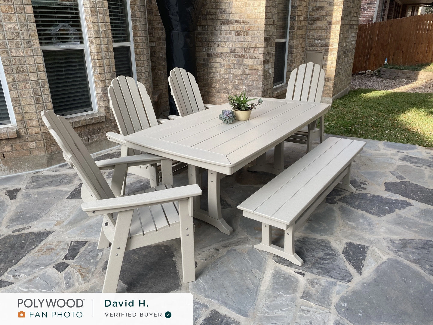 Nautical Trestle 38" x 73" Dining Table