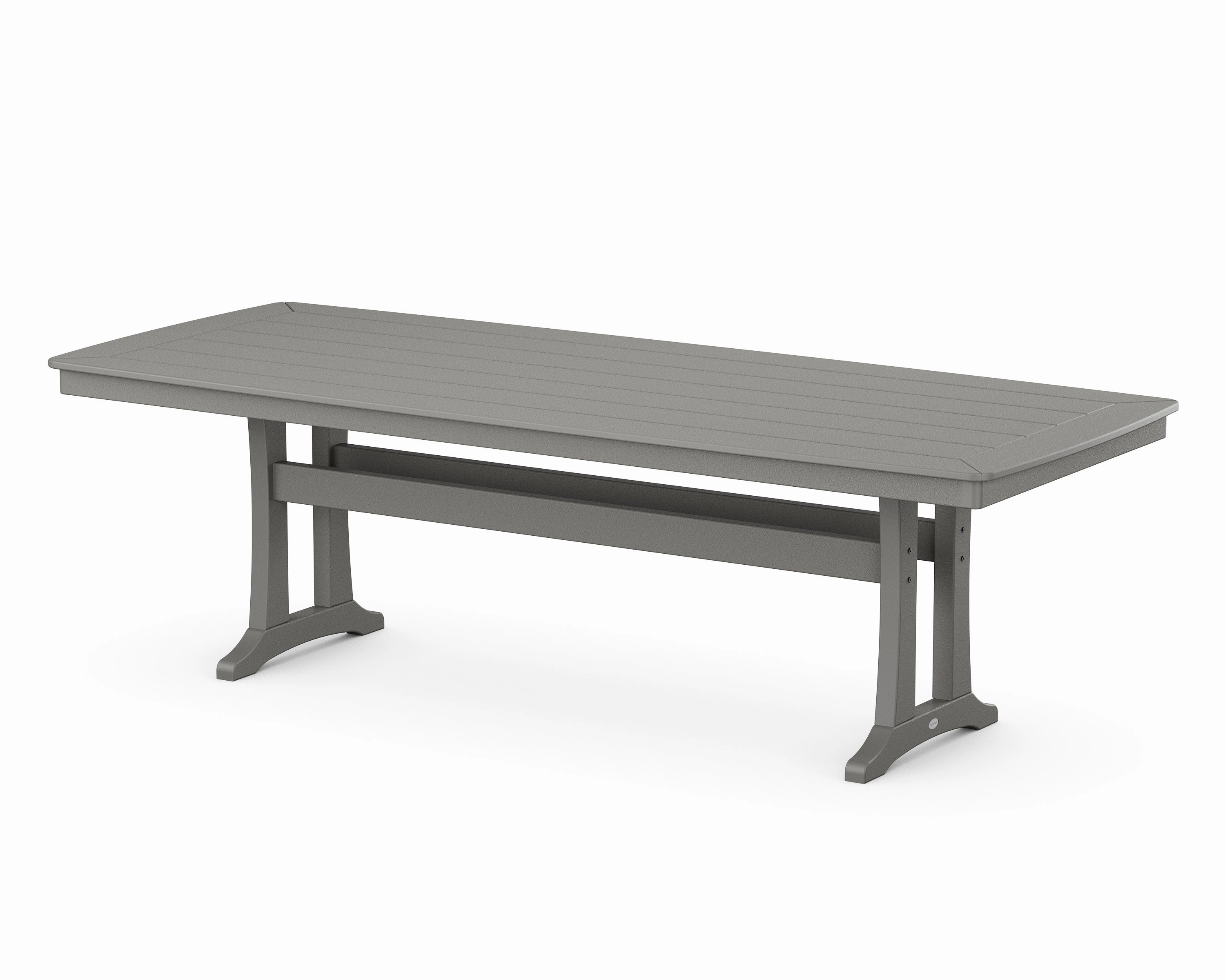 Nautical Trestle 39" x 97" Dining Tableoutdoor patio furniture set
