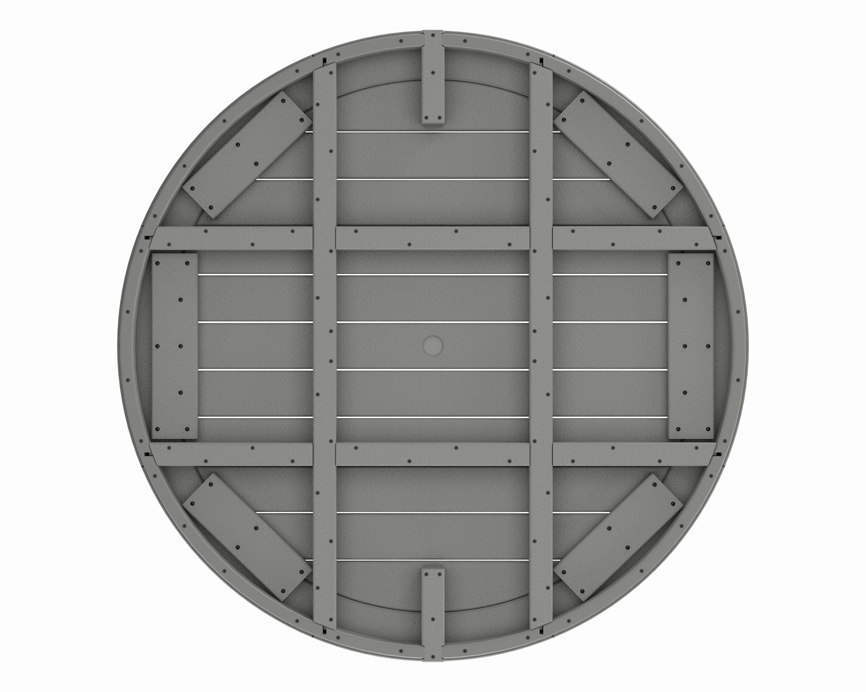 Nautical Trestle 48" Round Counter Table