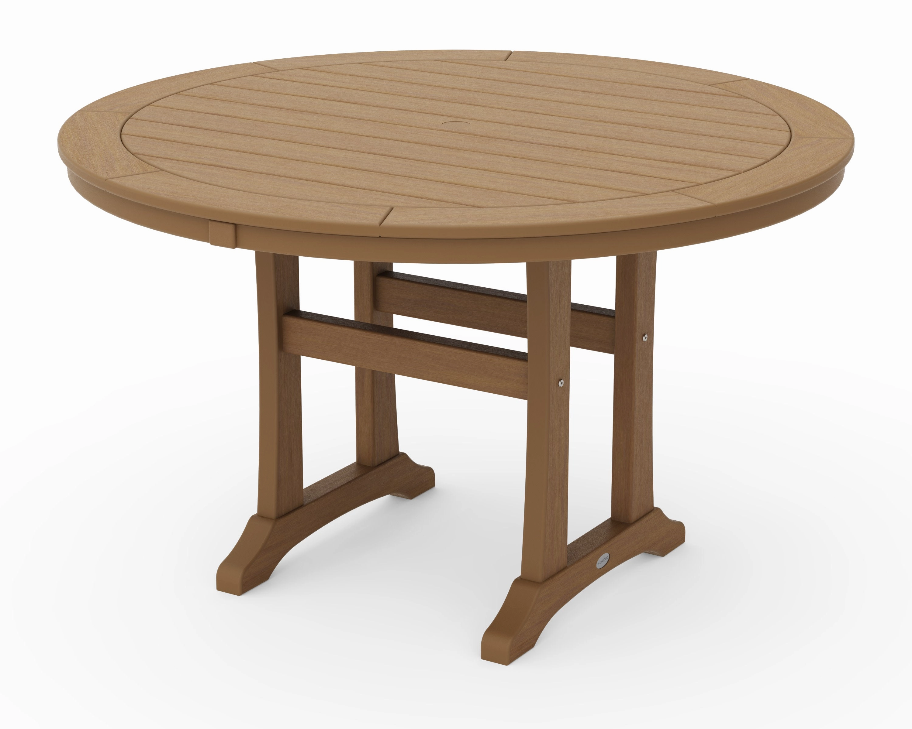 Nautical Trestle 48" Round Dining Table
