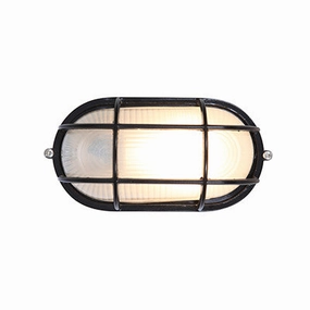 Nauticus Dual Mount LED Bulkhead BlackOutdoor wall sconces with motion sensor
