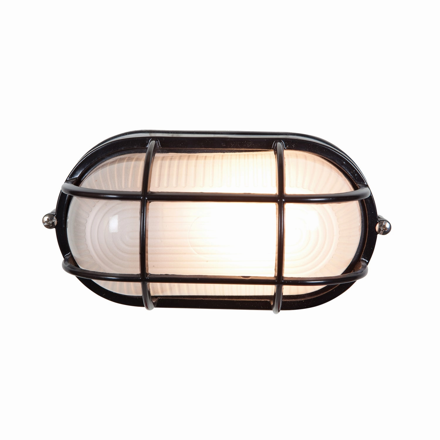Nauticus Dual Mount One Light Bulkhead BlackOutdoor wall sconces with motion sensor